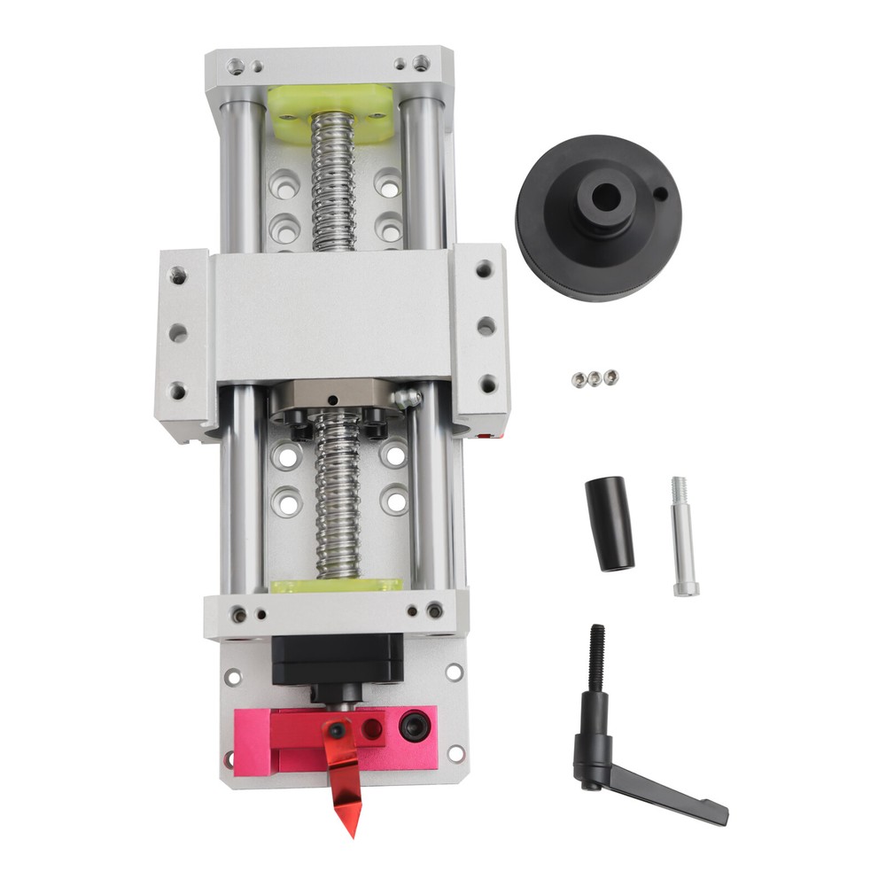 100mm Ballscrew 1605 Double Optical Axis Linear Rail Guide Linear Stage Actuator