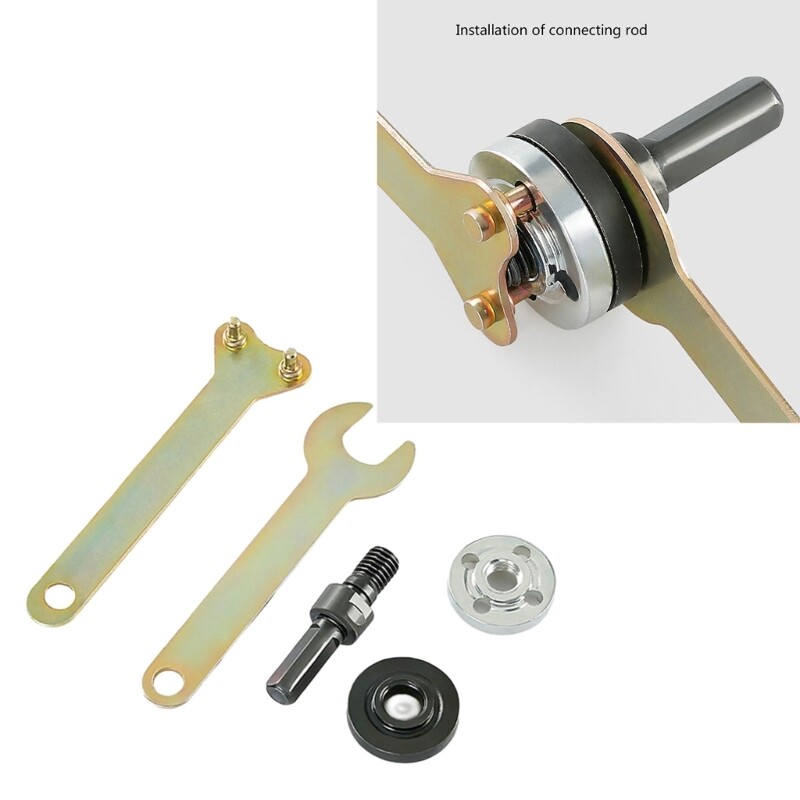 Drill Attachments Adapter Tool for Converting Electric Drill into Angle Grinders