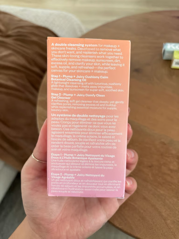 Kosas Plump + Juicy Double Cleansing System