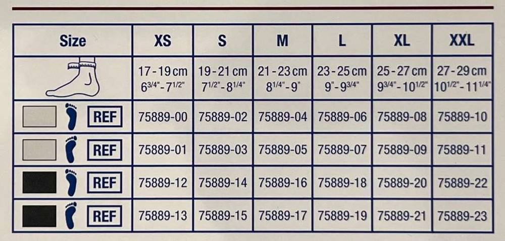 FLA Prolite 3D Left Ankle Support Braces Charcoal Left Foot Medium