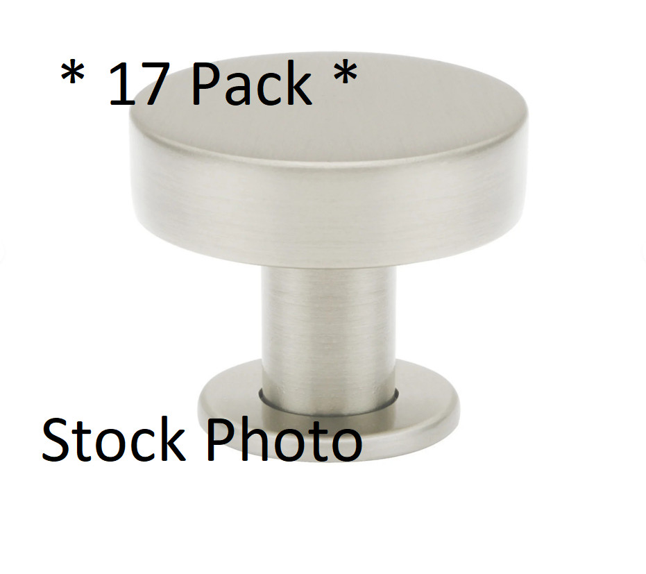 17 Pack ELCO Lighting 1.25" Mushroom Cabinet Knobs- See Details