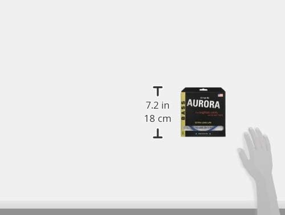 Aurora Bass Strings 4 Gauge Blue