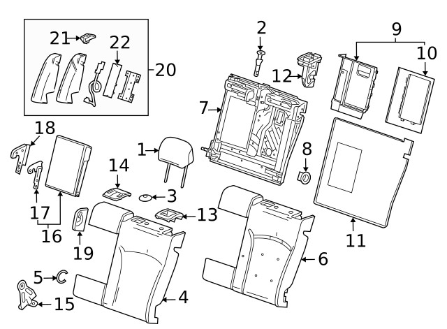 Genuine GM Inner Panel 13307388