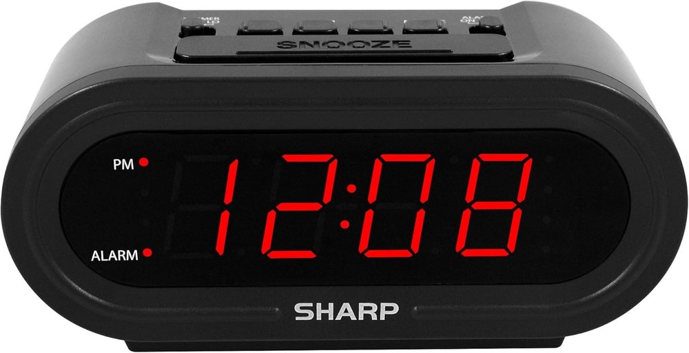 AccuSet Automatic Smart Alarm Clock – Self-Setting Digital Clock Auto Time & DST