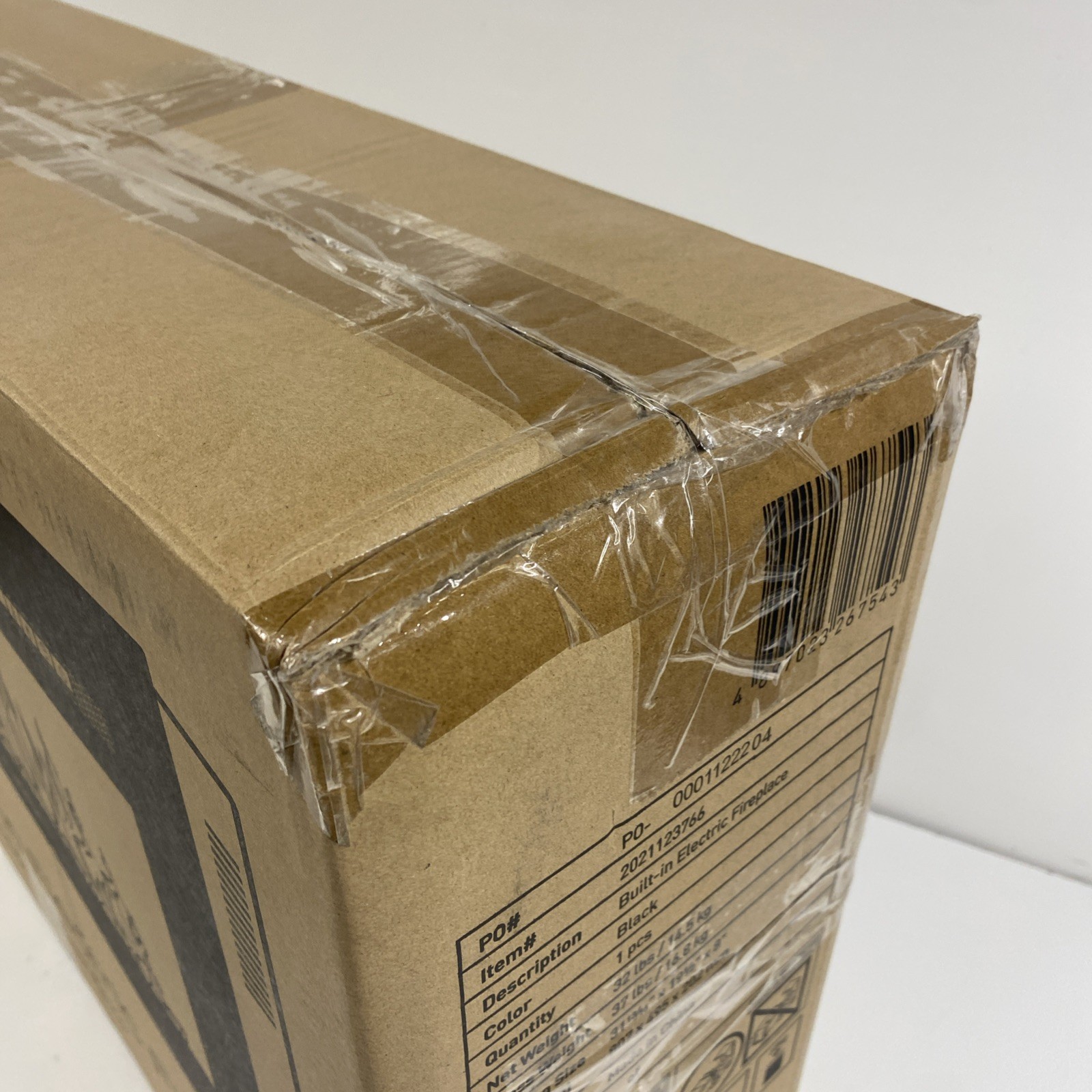 FURRION 30” Built In Electric Fireplace Kit Black FF30SC15A-BL RV Camper Remote