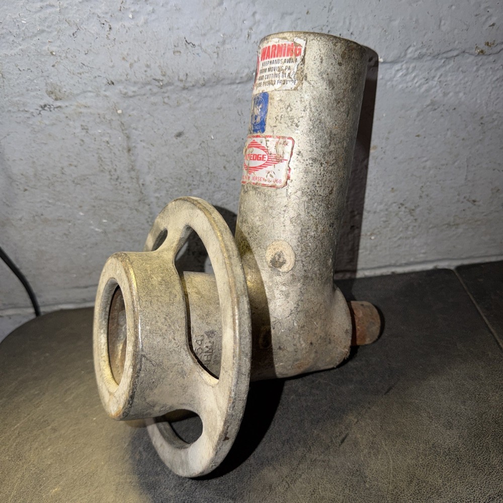 INTEDGE #12 Meat Grinder Attachment (HOUSING ONLY With END CAP)