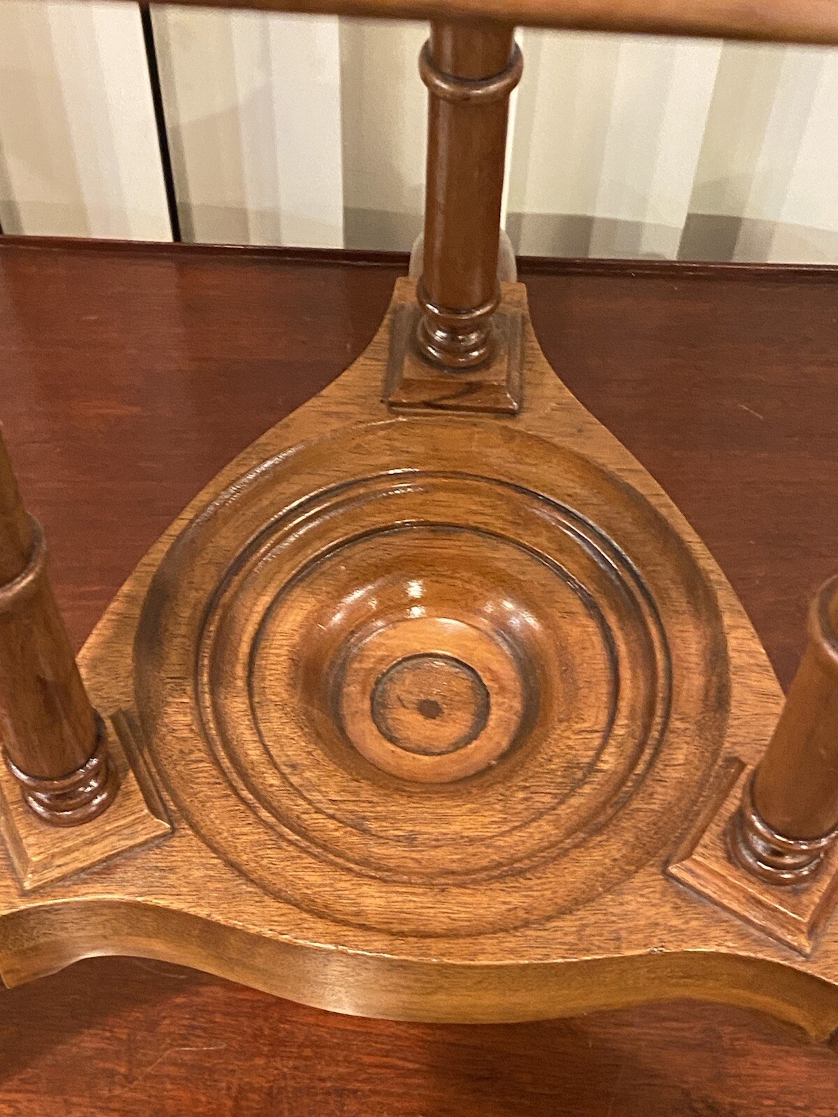 Wig Stand Antique toilet or dressing Table Stand WASHSTAND WIG-STAND Vintage