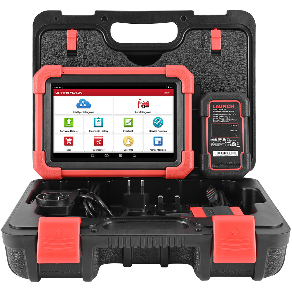 LAUNCH CRP919X BT CRP919E Car Bidirectional Diagnostic Scanner Tool Key Coding