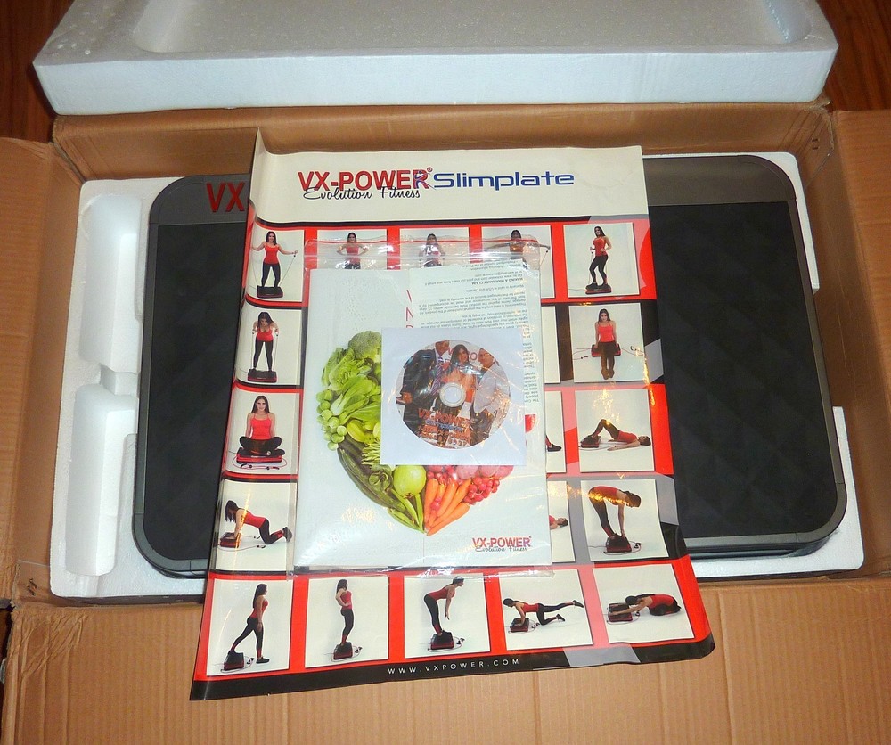 VX-Power Slimplate Digital Vibration Plate