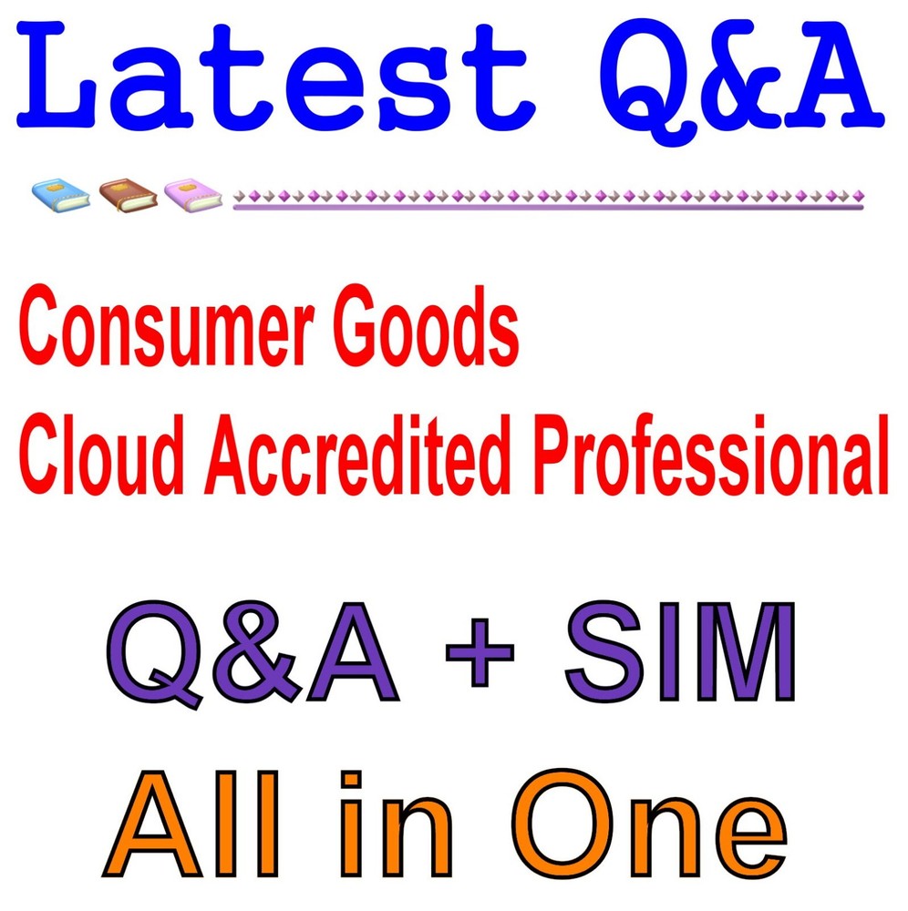 Salesforce Consumer Goods Cloud Accredited Professional Exam Q&A