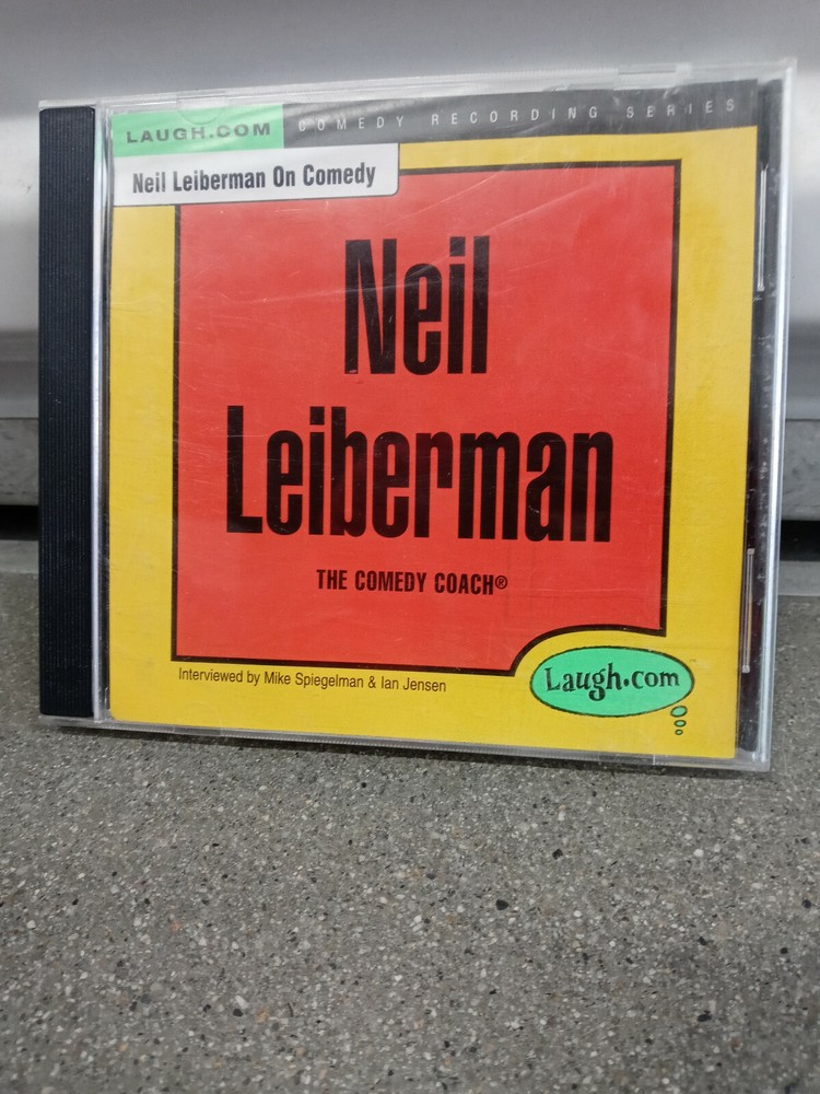 Neil Leiberman On Comedy The Comedy Coach Audio Cd Laugh.com
