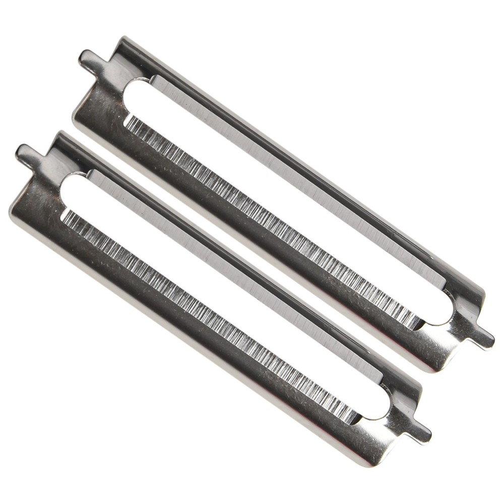 Stainless Steel Single-sided Flat Blade Multifunctional Peeling Blades Replace