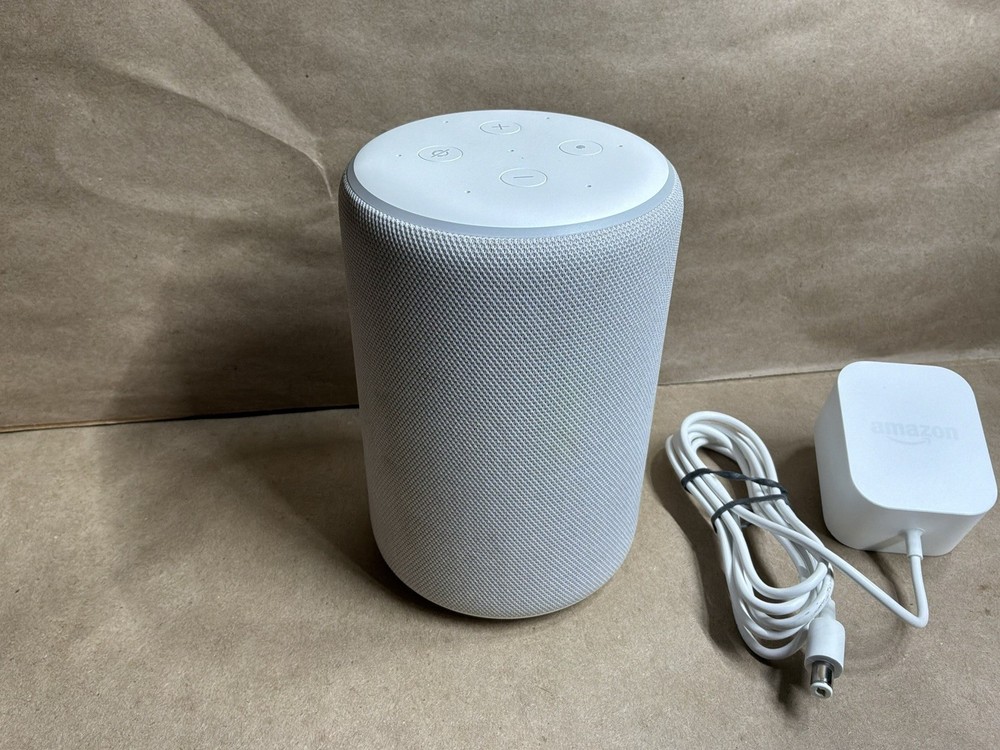 Amazon Alexa Echo 3rd Gen R9P2A5 Smart Speaker White