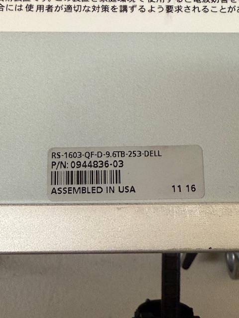 Dell PS6000 0944836-03 Equallogic E01J SAS SAN Disk Array 16X 600GB SAS Modules