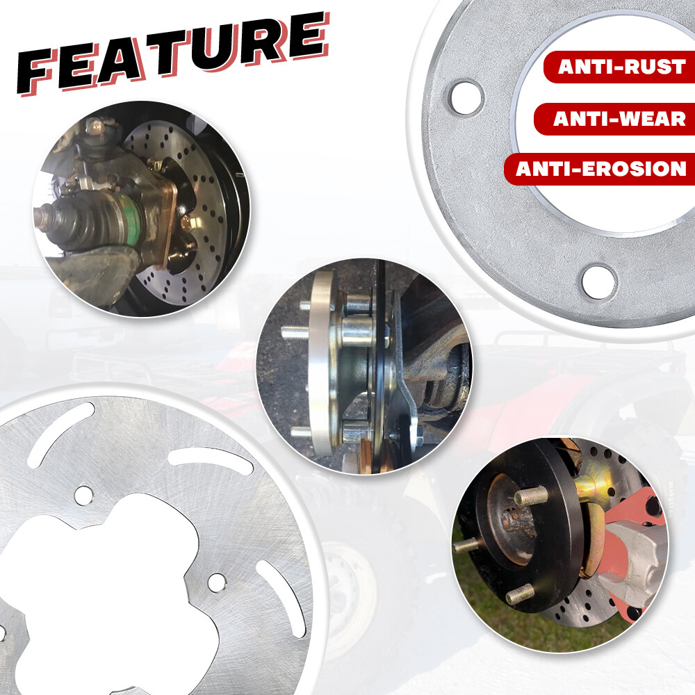 Disc Brake Conversion Kit Front for Honda Rancher 350 4x4 TRX350FE/FM 2000-2006