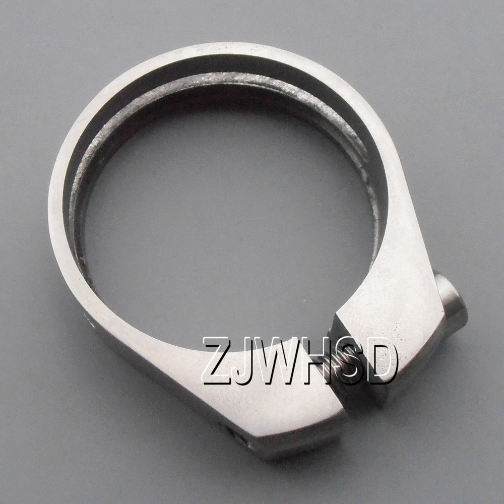 34.9 mm Solid Titanium 15g Ultralight SeatPost Clamp Seat Post + Titanium Bolt