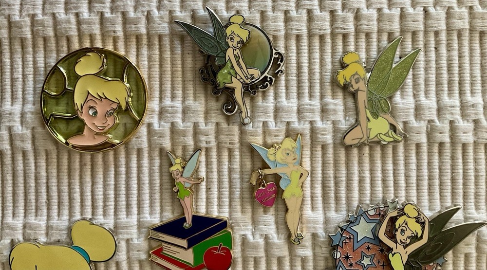 Disney Tinker Bell Pins - Assorted 10 Pins