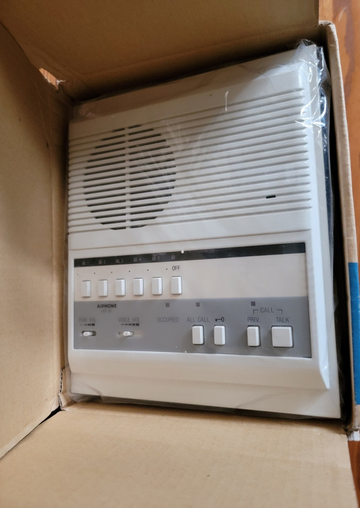 Aiphone LEF-5C  Master Station Intercom withDoor Unlock