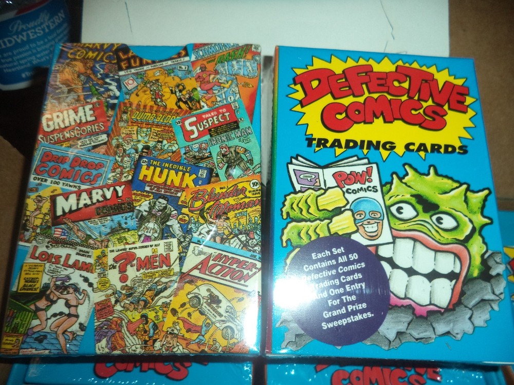 1993 DEFECTIVE COMICS SET sealed COMPLETE 50 CARD SET only 40,000 SETS PRODUCED