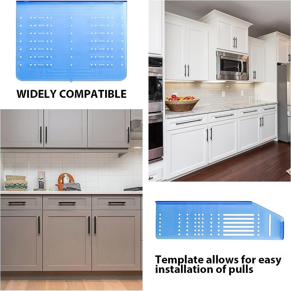 Cabinet Pull Template Door Template Drawer Pull Drill Template 1 Pack - TM160N