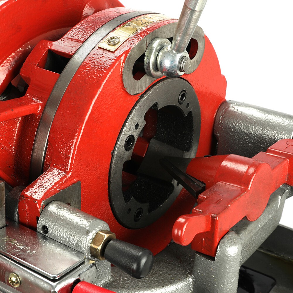 Electric Pipe Threader Machine 1/2"-2" Threading Cutter, Deburrer Heavy Duty New