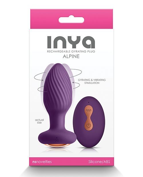 INYA Alpine Silicone Butt Plug Rechargeable