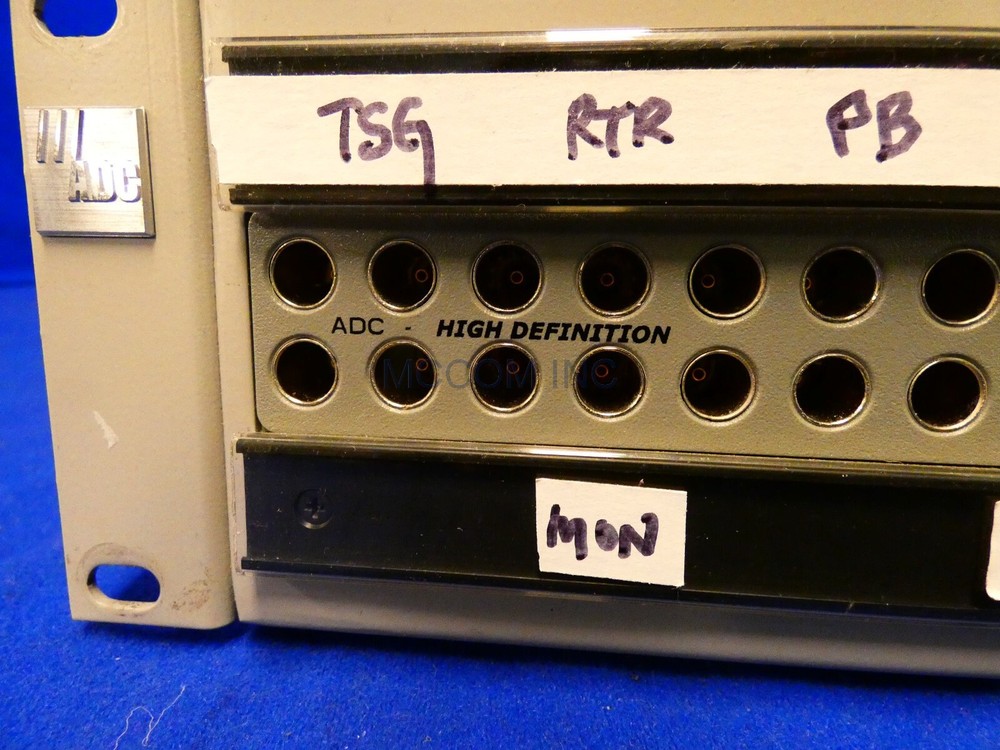 ADC PP12232RS-MVJT 2x32 2RU HD Video Patchbay