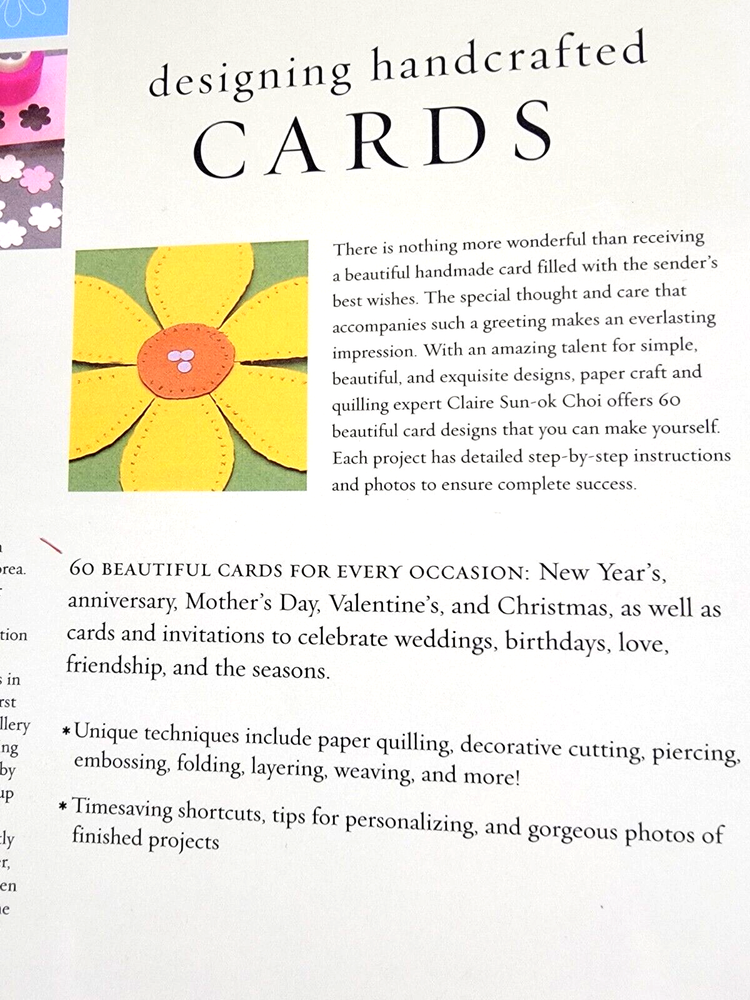 Designing Handcrafted Cards Step-by-Step Techniques 60 Projects Patterns