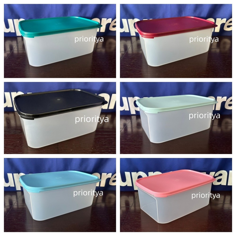 Tupperware Modular Mates 18 Cup Rectangle Rectangular #2 New - Choose seal color