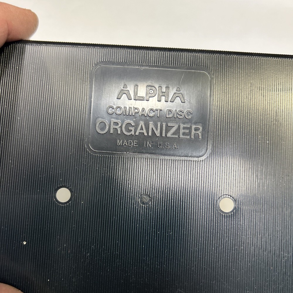2 - Alpha 12 CD/DVD Storage Case Cubes vintage computer