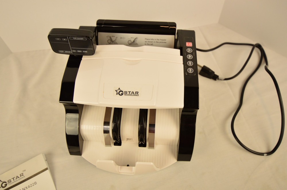 G-Star Technologies Bill Counter GS NZ-422B Tested WORKING