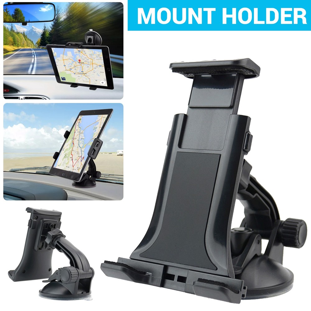 Car Tablet Mount Holder Windshield Dashboard for 4-12" Universal Phone iPad GPS