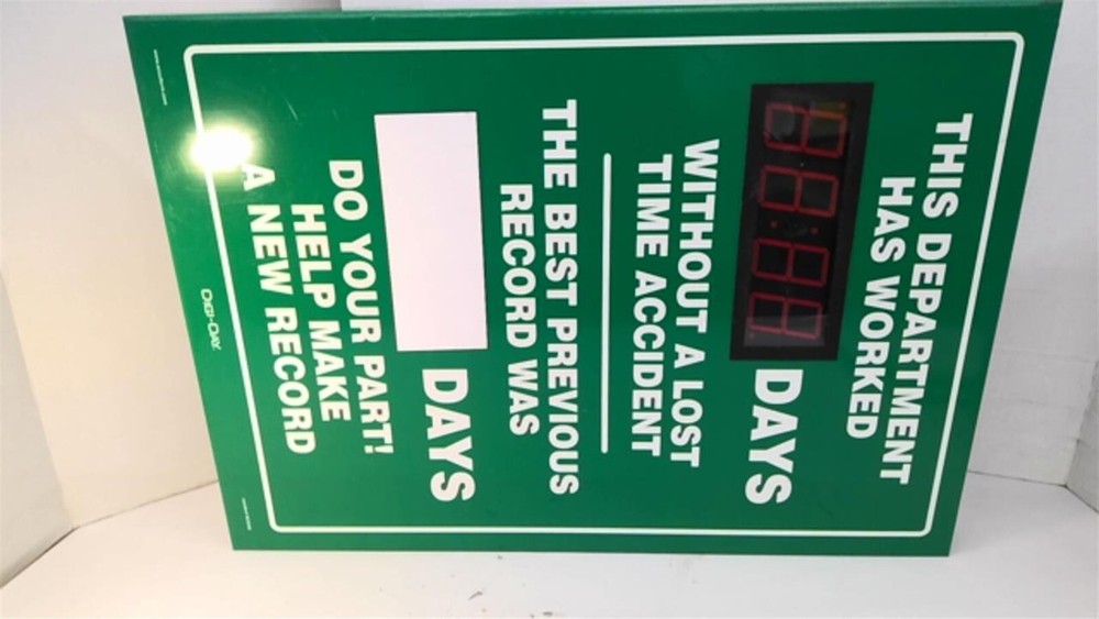 Digi Day Safety Counter