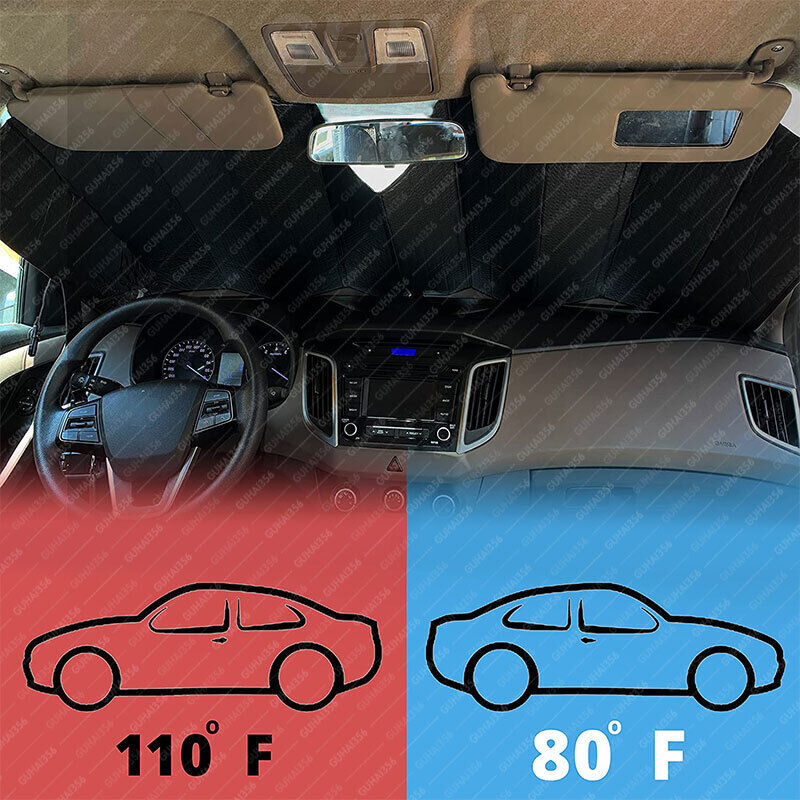 Foldable Auto Car Windshield Sun Shade Shield Cover Visor UV Block Protector