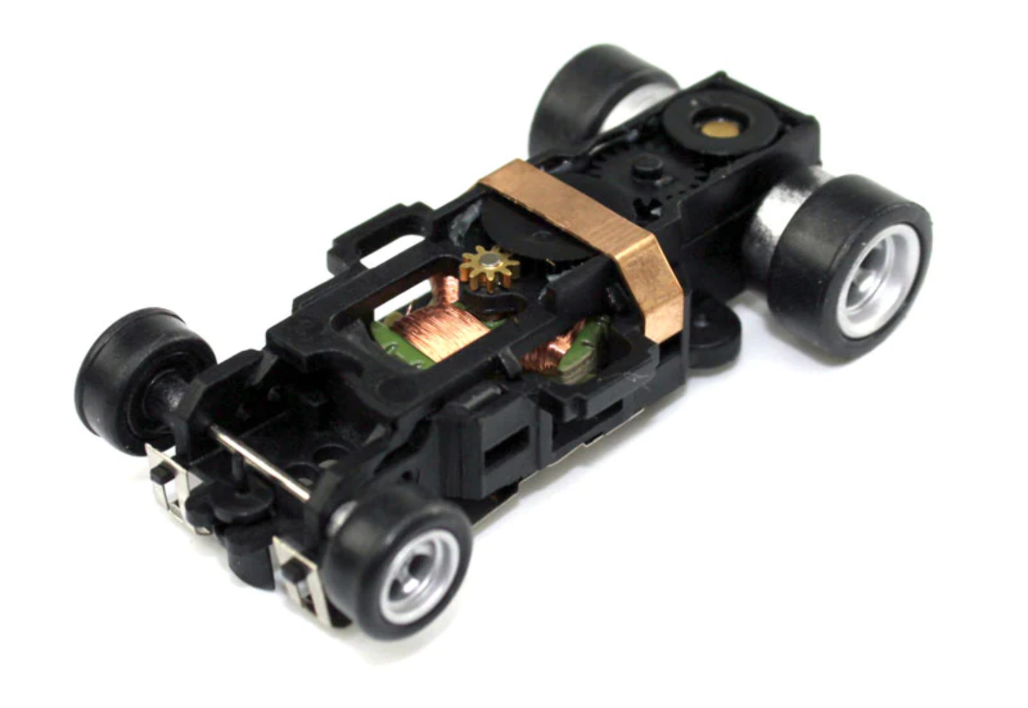 NEW Auto World 4Gear Complete Replacement HO Slot Car Chassis AW Autoworld