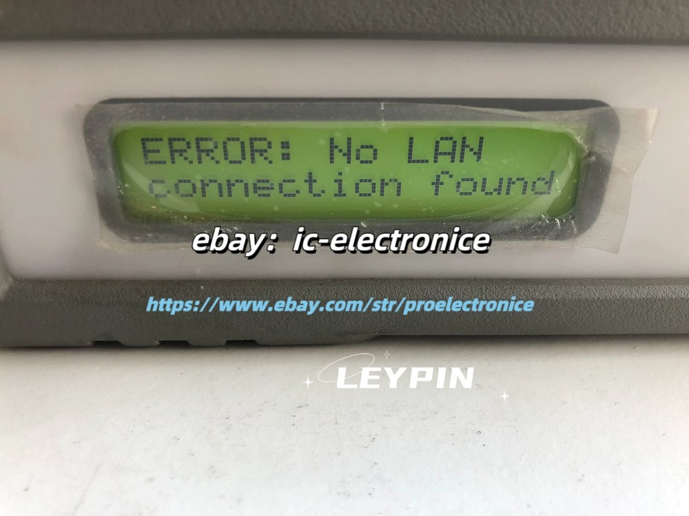 Agilent Keysight E5810A LAN / GPIB Gateway Network Device (CWT44)#ic
