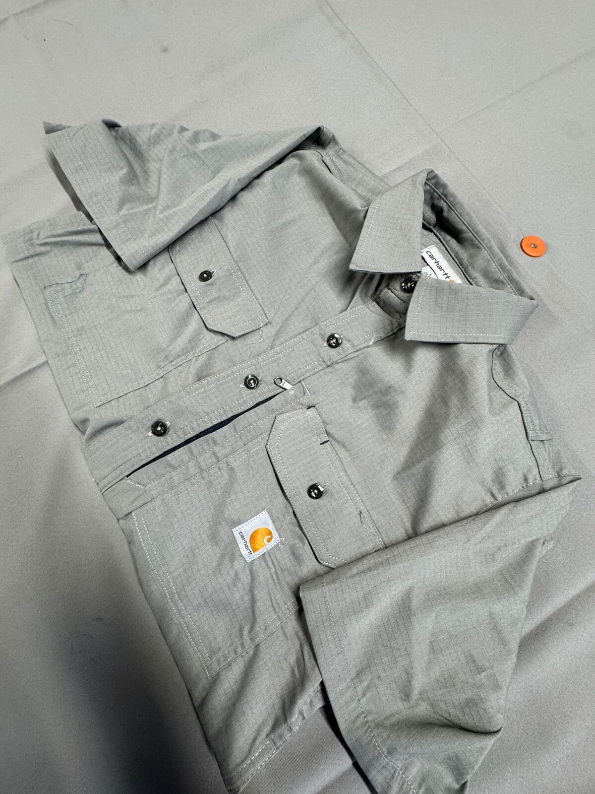 Carhartt Men's Short-Sleeve Button-Down Work Shirt New