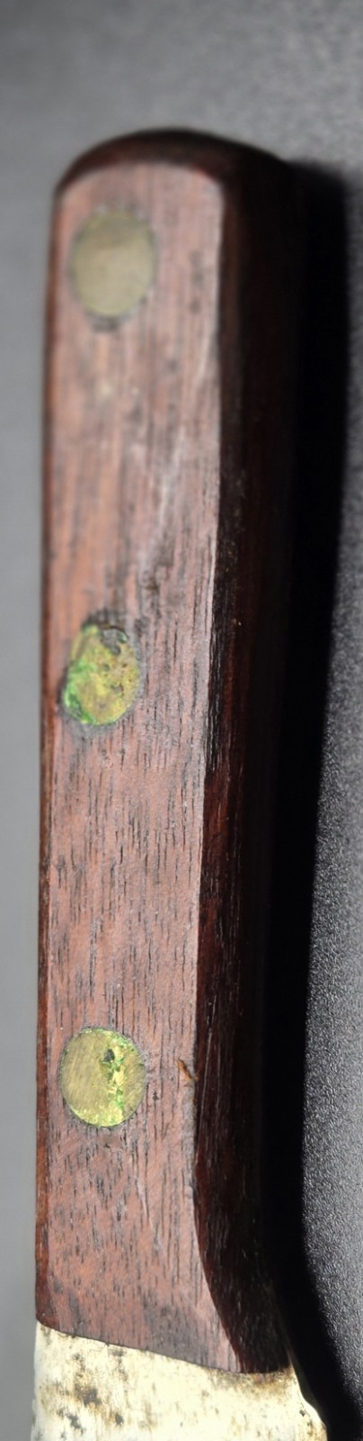 Vintage Trade Knife collectible with leather fringe sheath