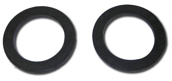 Heavy Duty Thick Black Rubber Front Upper Coil Spring Isolators