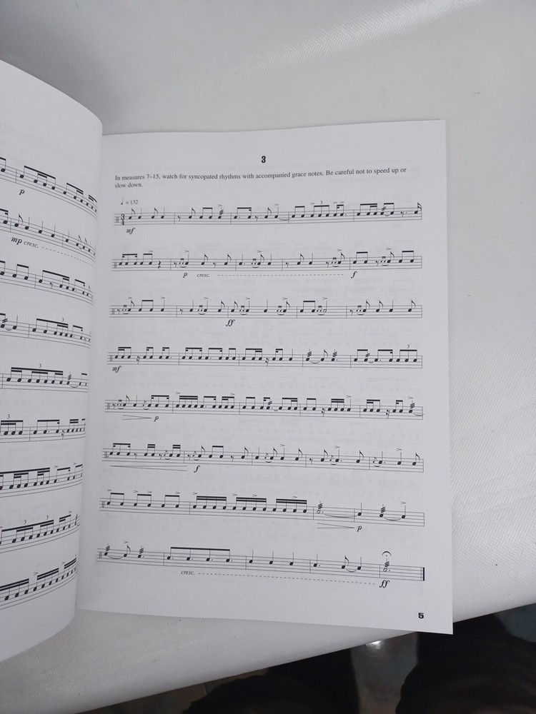 Inner Rhythms Modern Studies for Snare Drum Percussion by Frank Colonnato 1996