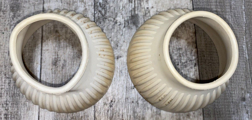 WHITE HEAVY THICK RUBBER SMALL BELL BOOTS
