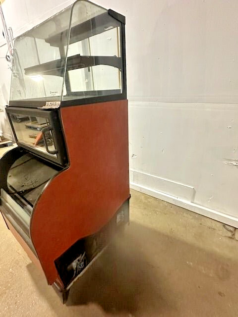 "STRUCTURAL CONCEPTS" TRIPLE ZONE LIGHTED REFRIGERATED DISPLAY MERCHANDISER