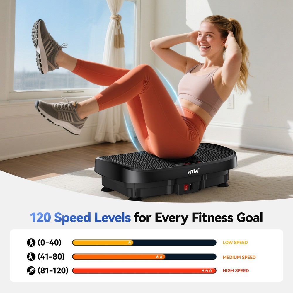 Vibration plate exercise machine vibrating plate for lymphatic drainage Wellness