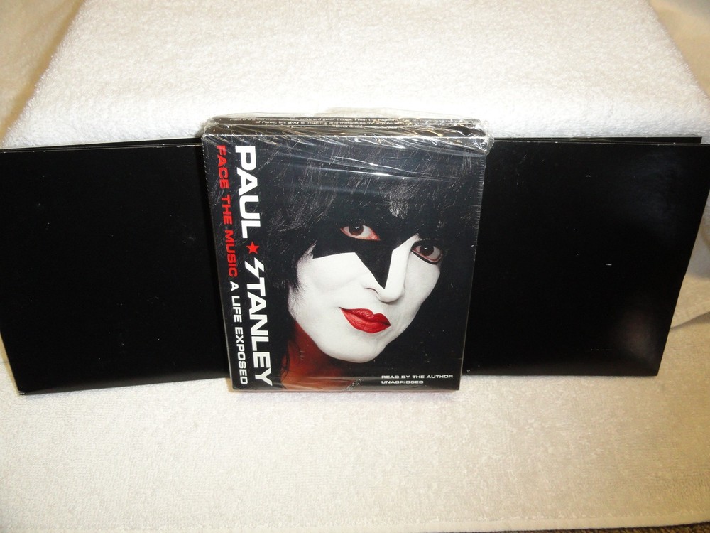KISS Paul Stanley Face the Music A Life Exposed Read by Paul 10CD’s 12.5 Hrs