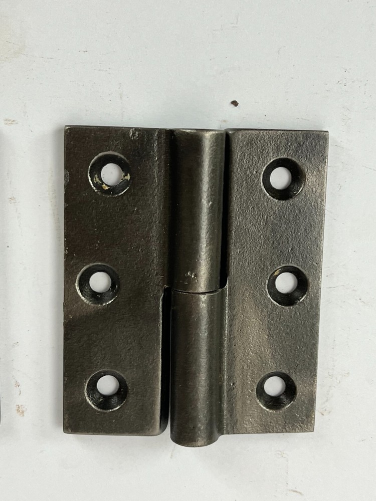 Set 2 Black Door window Shutter Hinges Right Left 2.5 x 3"
