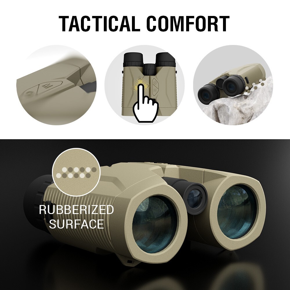ATN 10x42 Laser Binocular LRF 2000