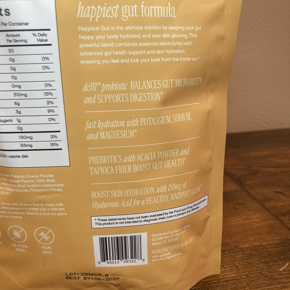 Happy Aging Lemon Ginger Hydration Mix