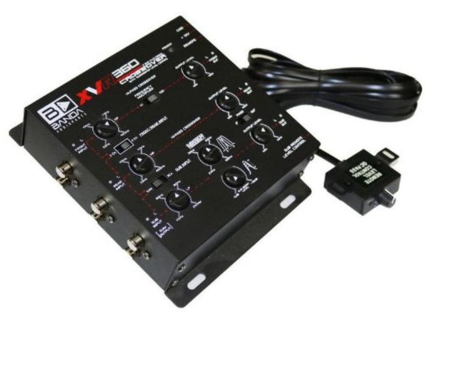 BANDA XVR360 3-WAY ELECTRONIC CAR CROSSOVER WITH EITHER TWO- OR THREE-WAY SYSTEM