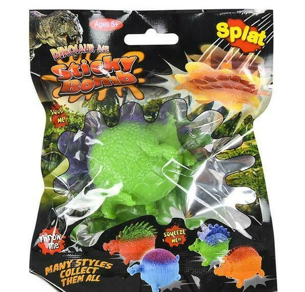 2.5" SPLAT DINOSAUR - 1 Random Color Per Order