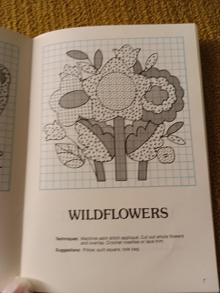 PATCHWORK PATTERNS BOOKLET vtg 1982 Crafts Current Designs Quilting Sewing